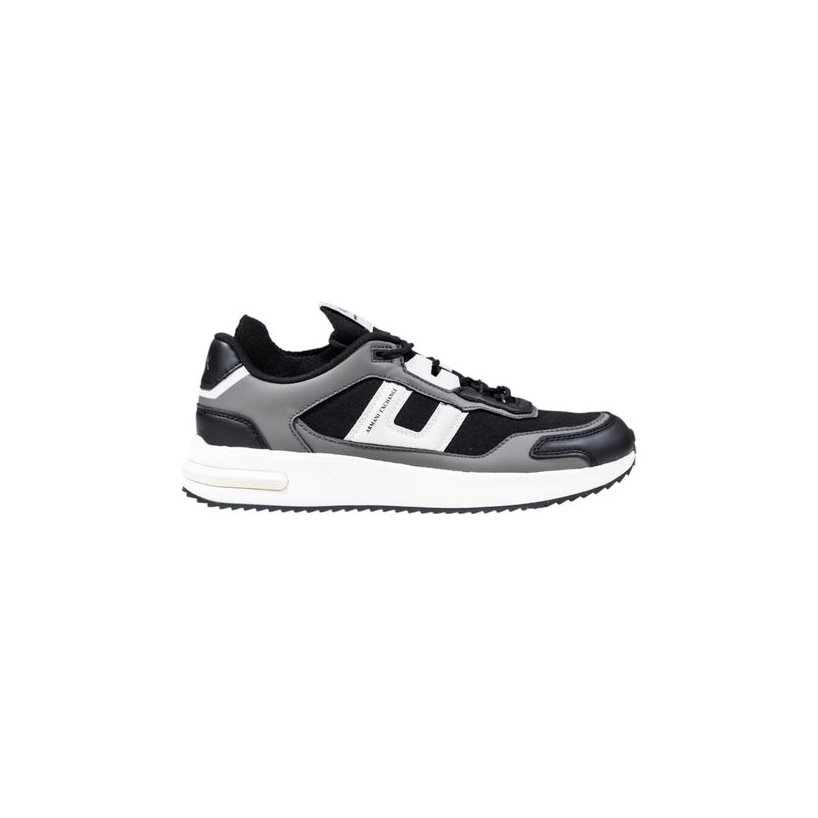 Armani Exchange Bicolor Polyester Athletic Sneaker — Multicolor by Armani Exchange