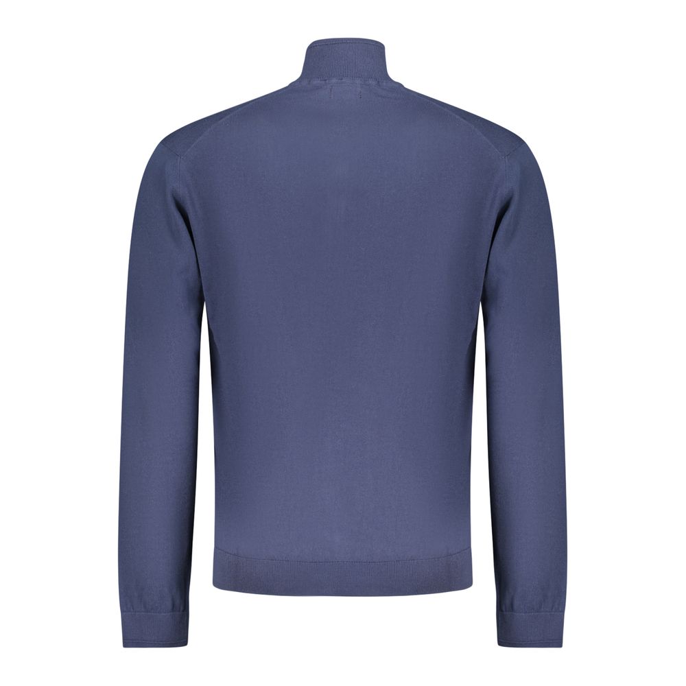 Napapijri Cotton Cardigan — Blue, view 2
