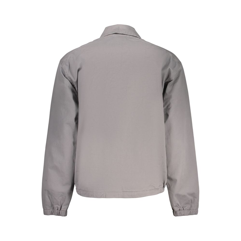 Timberland Cotton Blend Jacket — Gray, view 2