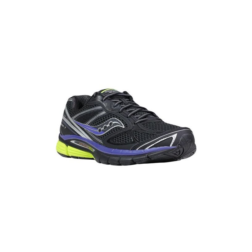 Saucony ProGrid Guide 7 Sneakers — Black, view 2