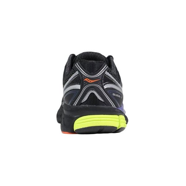 Saucony ProGrid Guide 7 Sneakers — Black, view 4