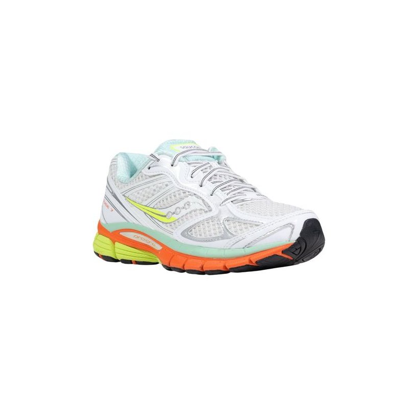 Saucony ProGrid Guide 7 Athletic Shoes — White, view 2