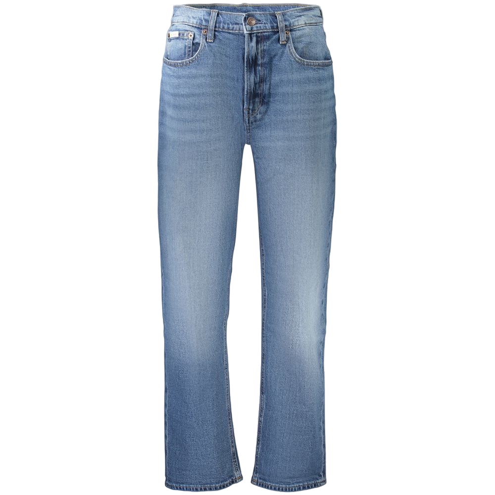 Calvin Klein High-Rise Tapered Jeans — Blue by Calvin Klein