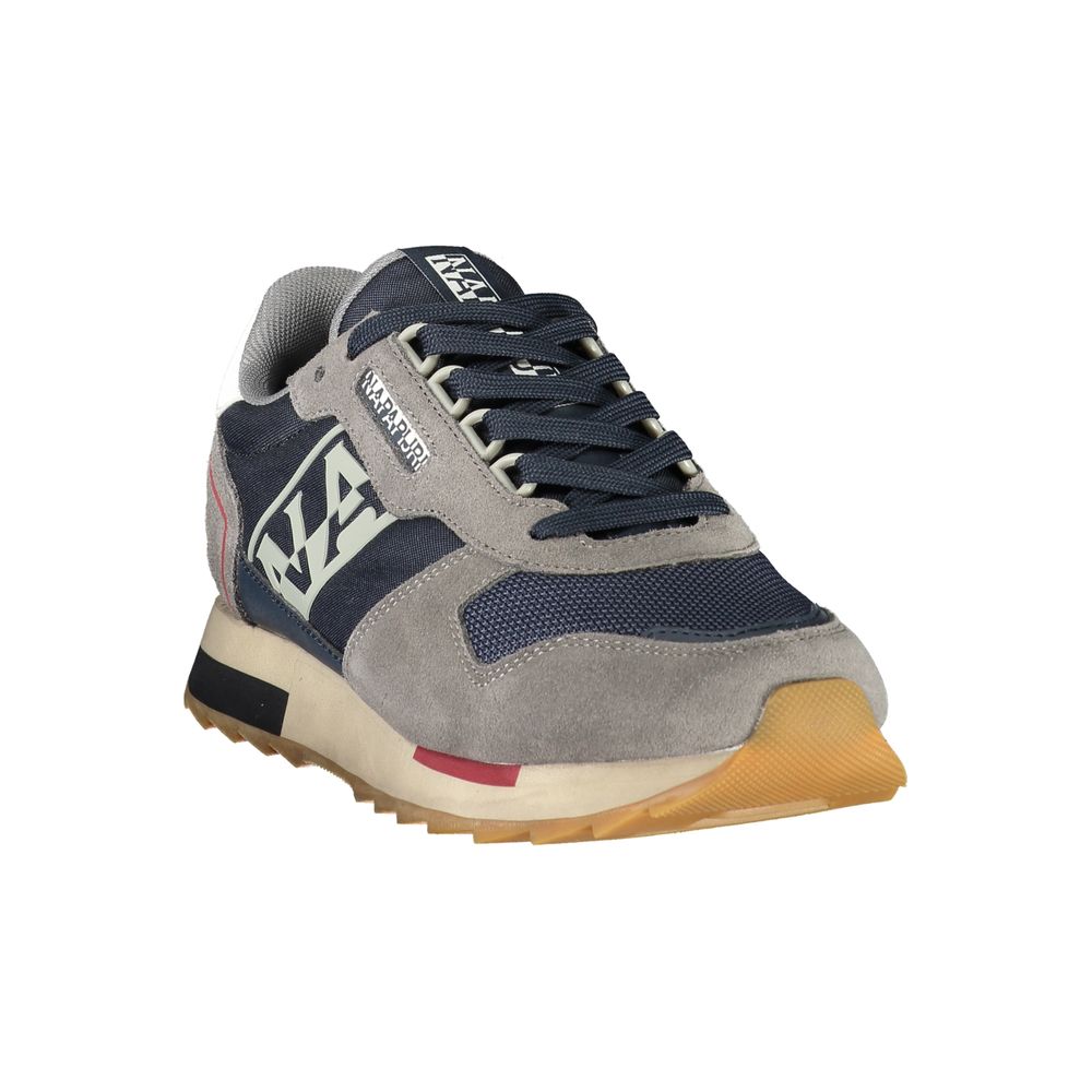 Napapijri Colorblock Sneaker — Blue, view 2