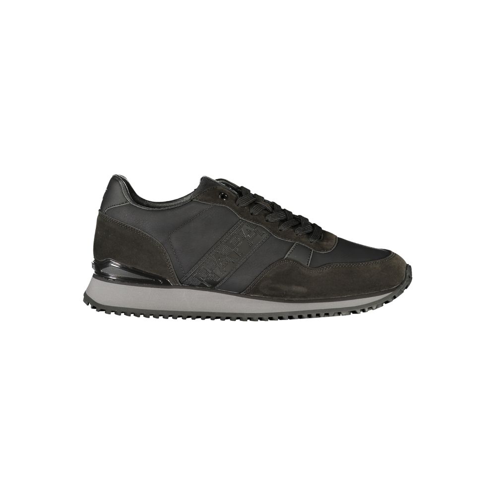 Napapijri Lace-Up Sneakers — Black by Napapijri
