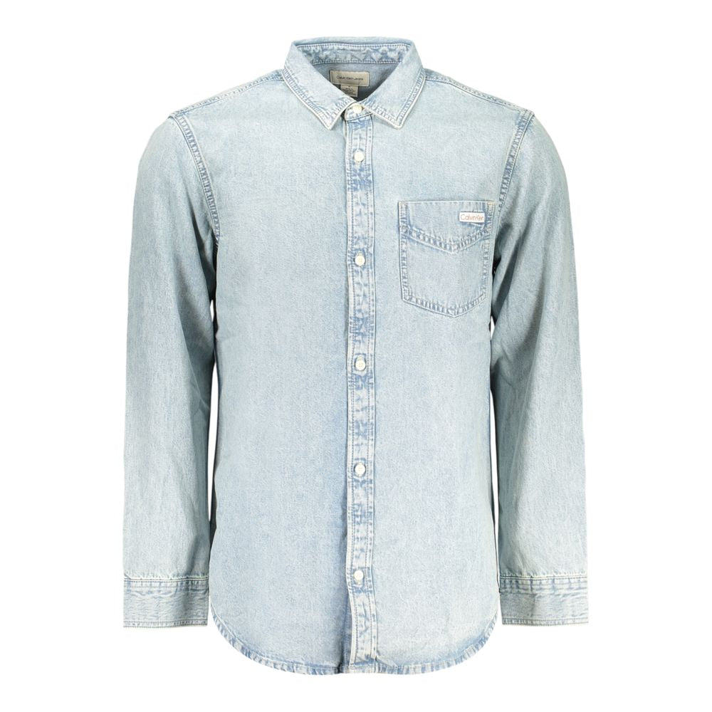 Calvin Klein Lightweight Denim Shirt — Blue by Calvin Klein