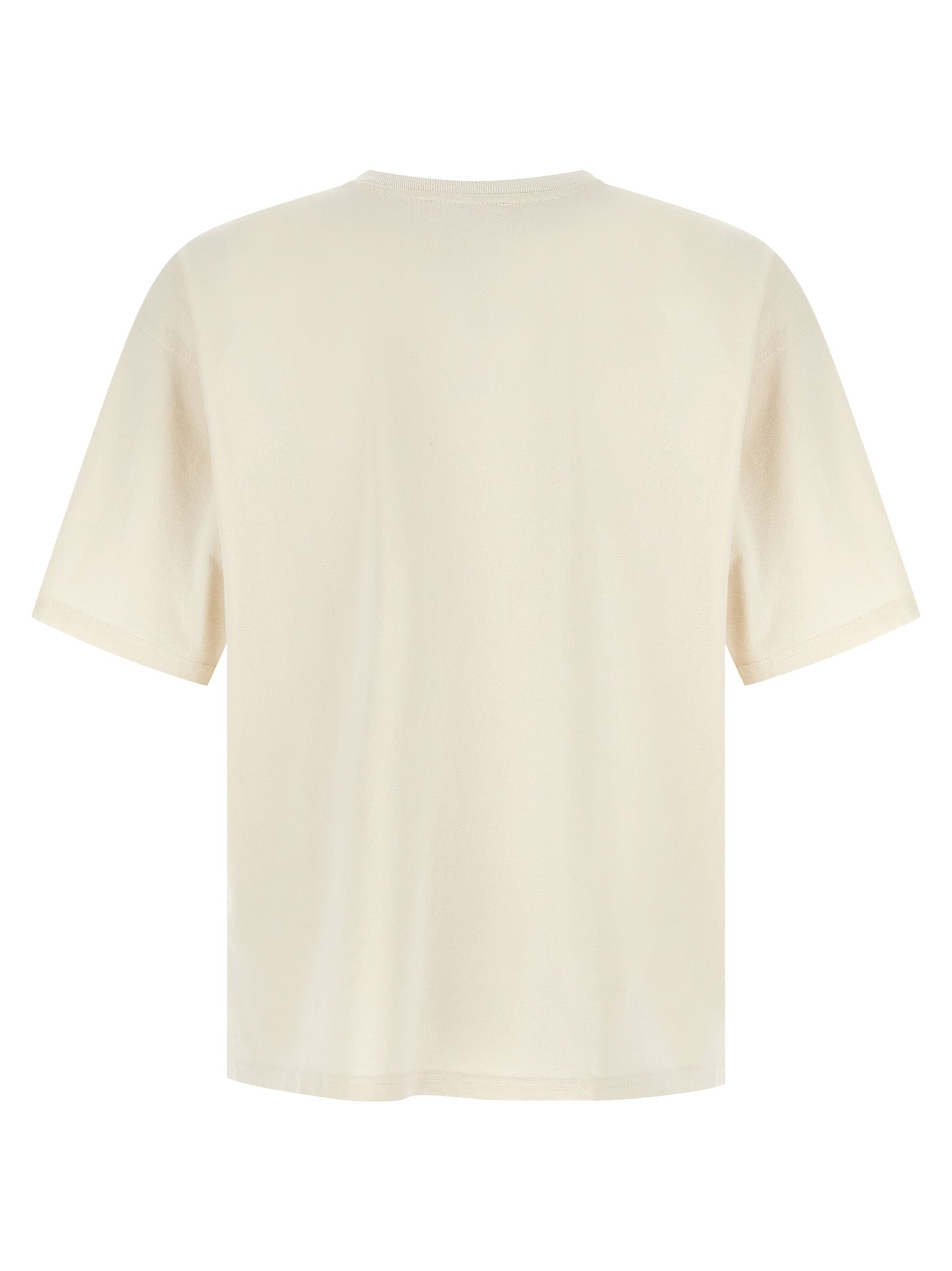 Diesel Distressed Logo Print T-Shirt — White, view 2