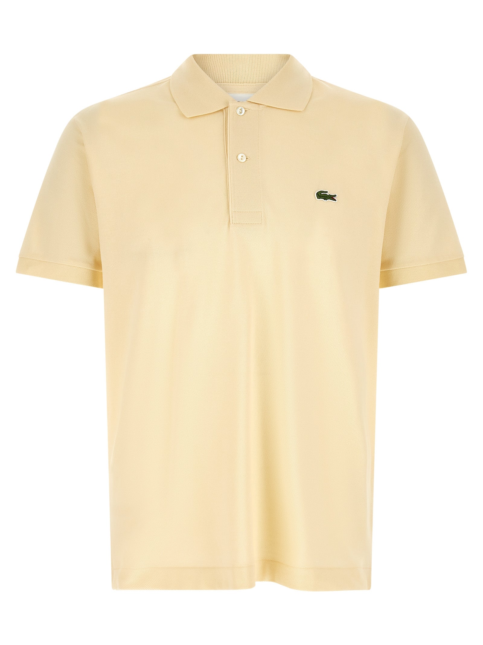 Lacoste Cotton Piqué Polo Shirt — Yellow by Lacoste
