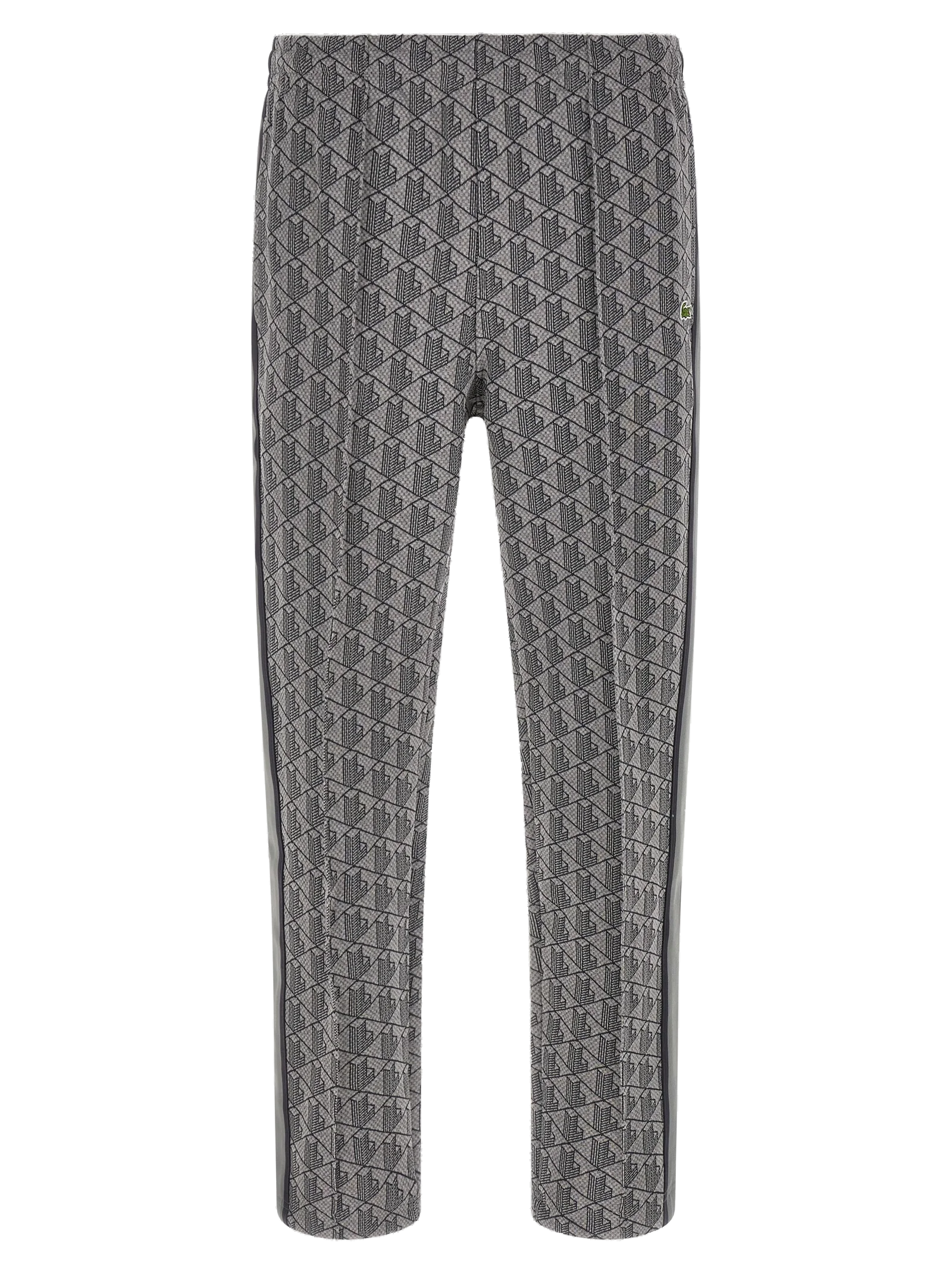 Lacoste Jacquard Monogram Joggers — Gray by Lacoste