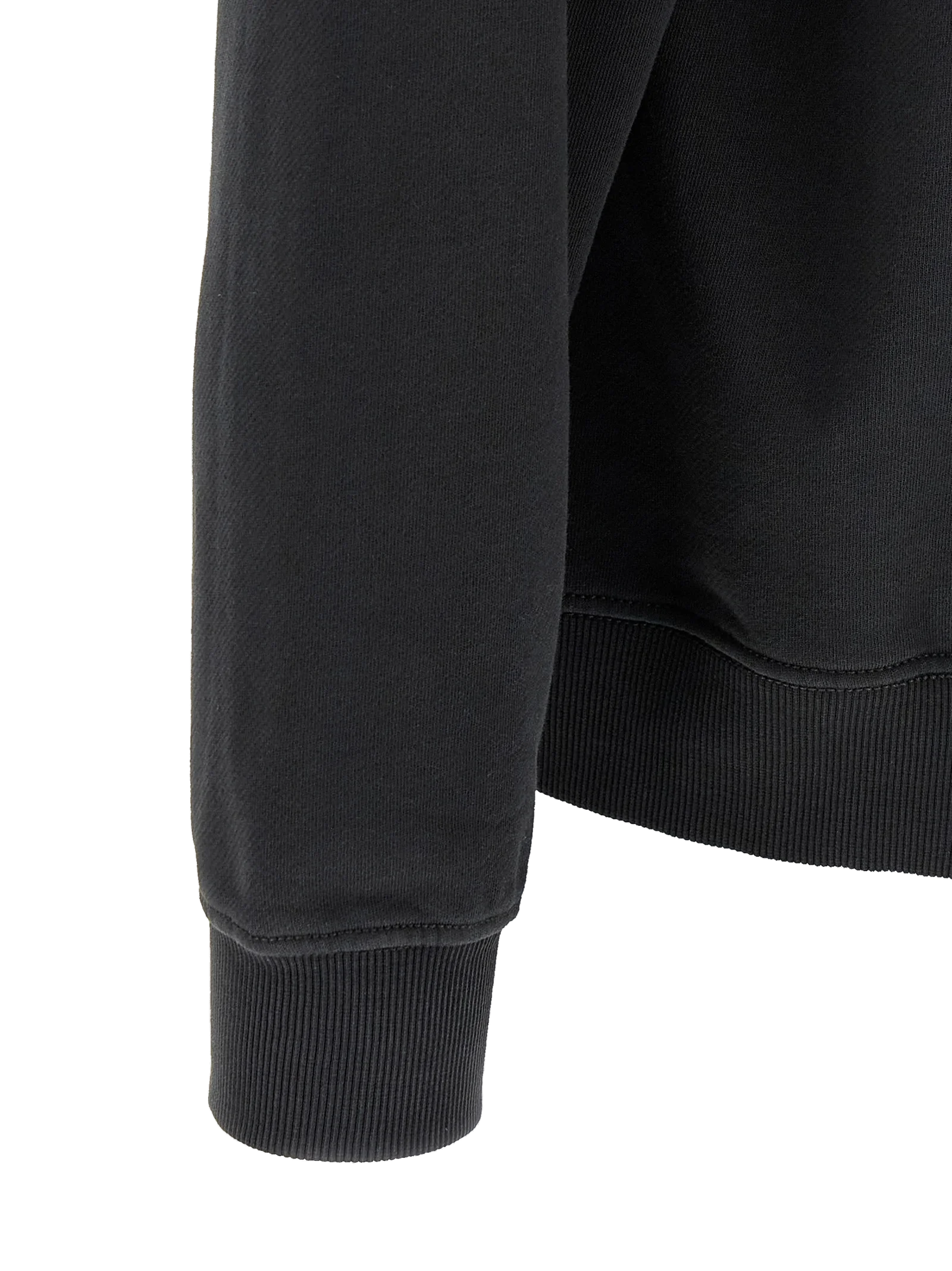 Diesel Flocked Oval D Logo Sweatshirt — Black, view 4