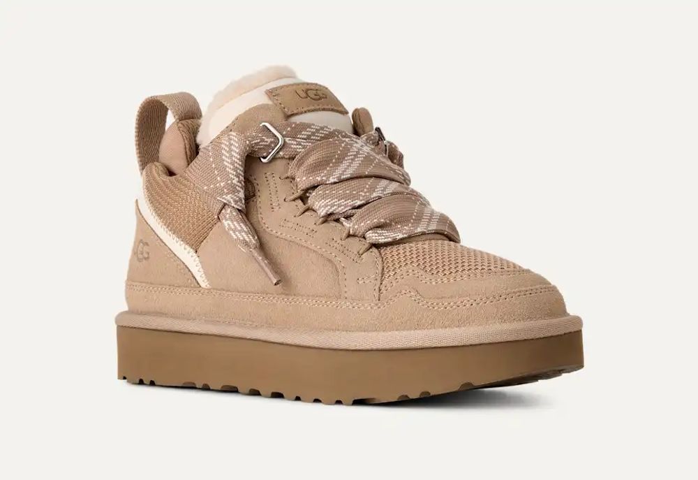 UGG Suede Platform Sneaker — Sand, view 2