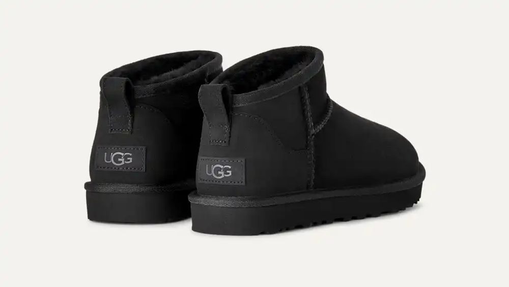 UGG H26 Slipper Boot — Black, view 4