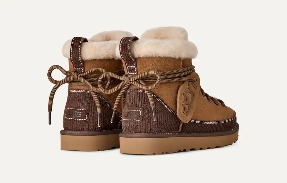 UGG Sheepskin-Lined Hybrid Boot — Chestnut, view 4