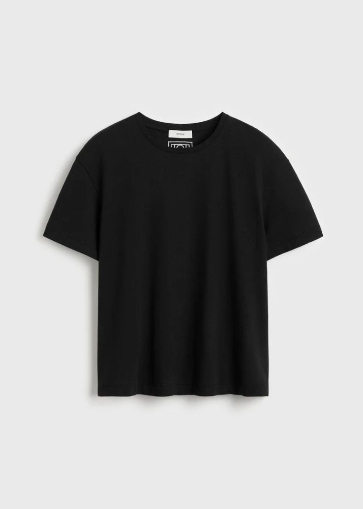 Toteme T-Shirt — Black by Toteme