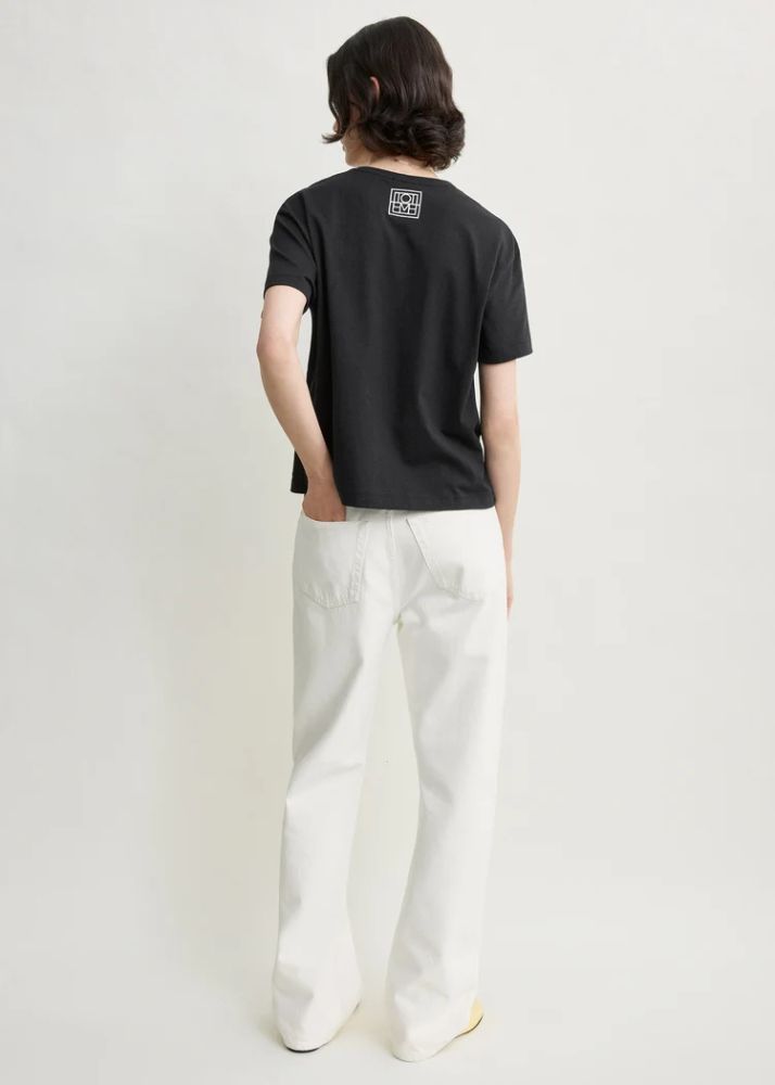 Toteme T-Shirt — Black, view 3