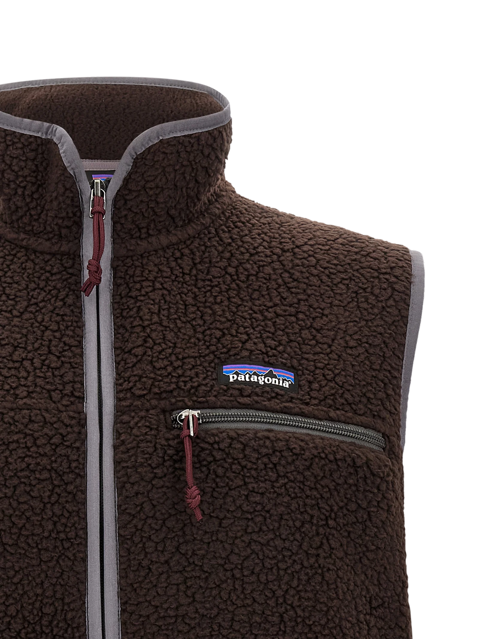 Patagonia Vest — Brown, view 3