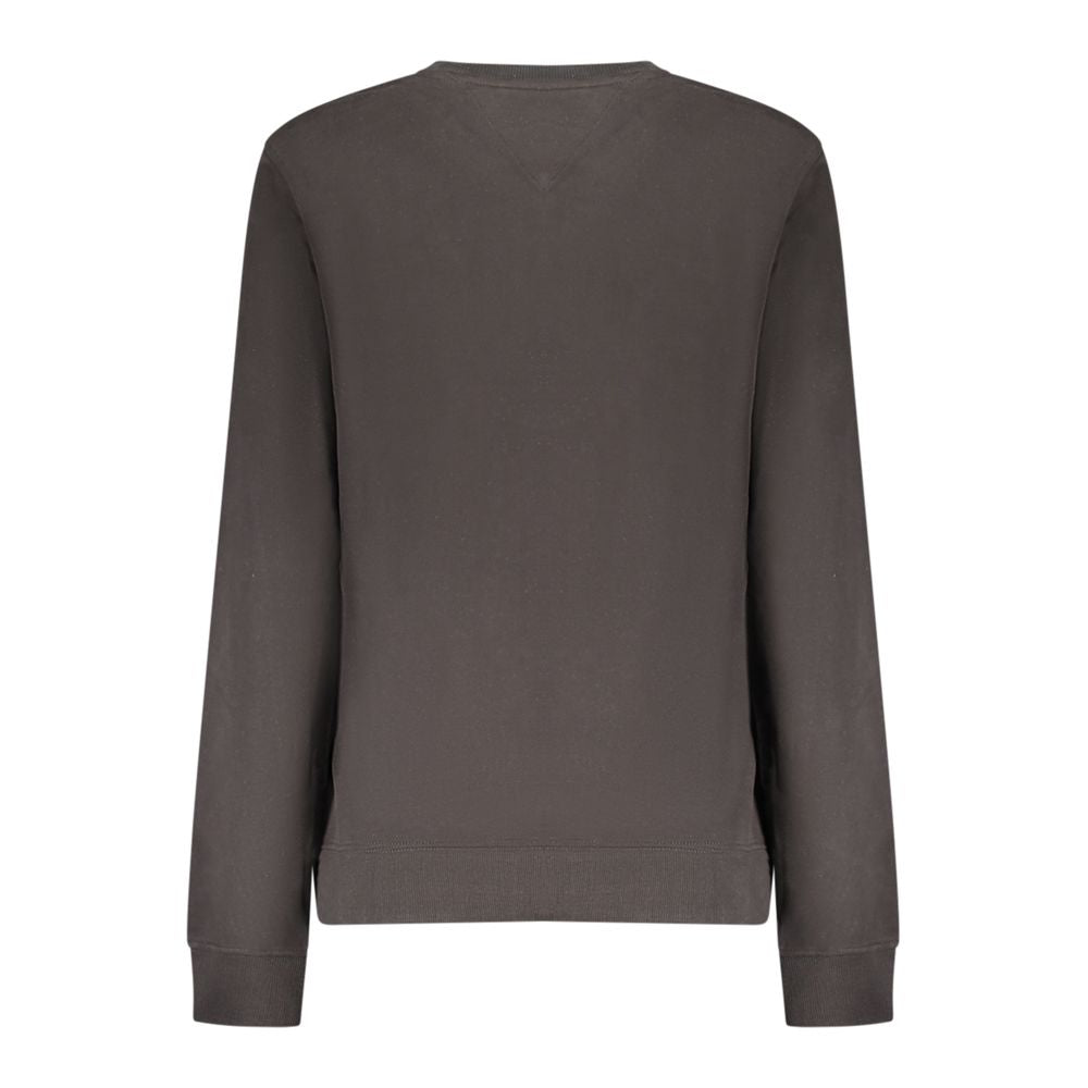 Tommy Hilfiger Logo-Embroidered Cotton Sweatshirt — Black, view 2