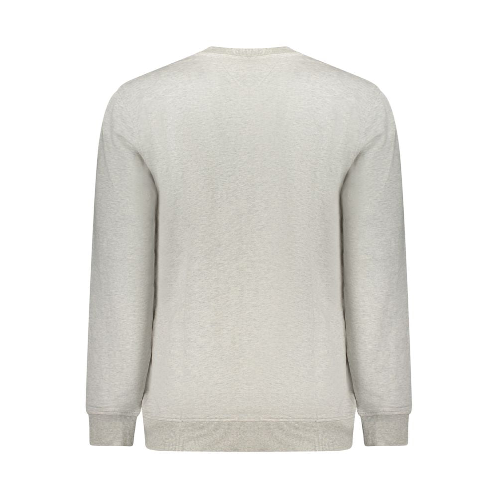 Tommy Hilfiger Logo-Embroidered Cotton Sweatshirt — Gray, view 2