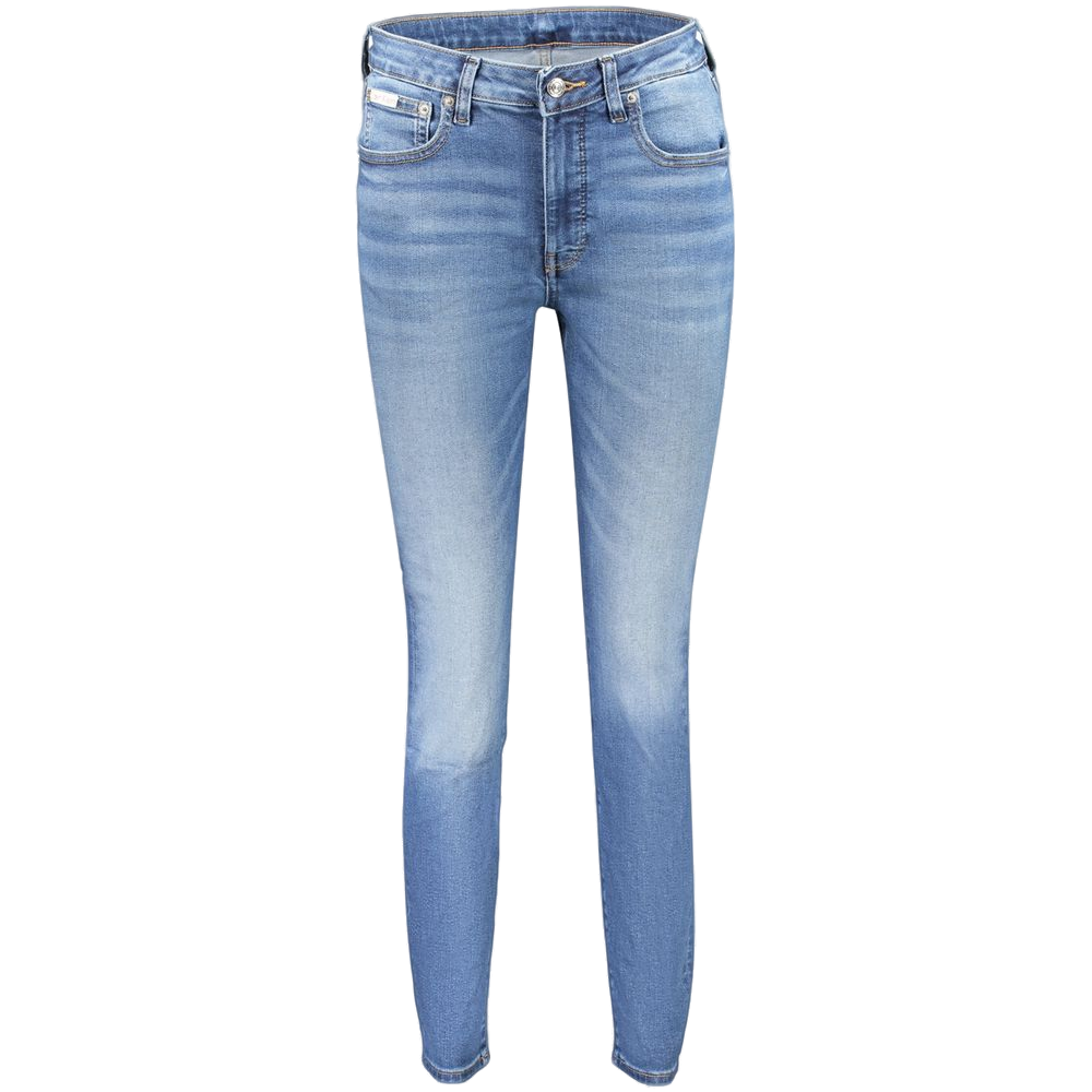 Calvin Klein Mid-Rise Skinny Jeans — Blue by Calvin Klein