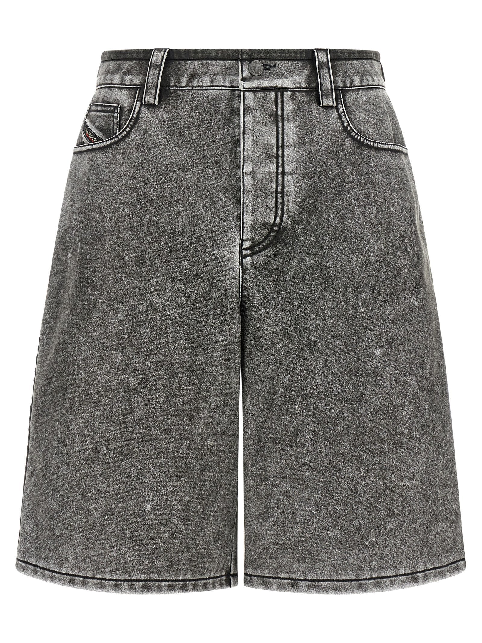 Diesel P-Arlor Bermuda Shorts — Gray by Diesel