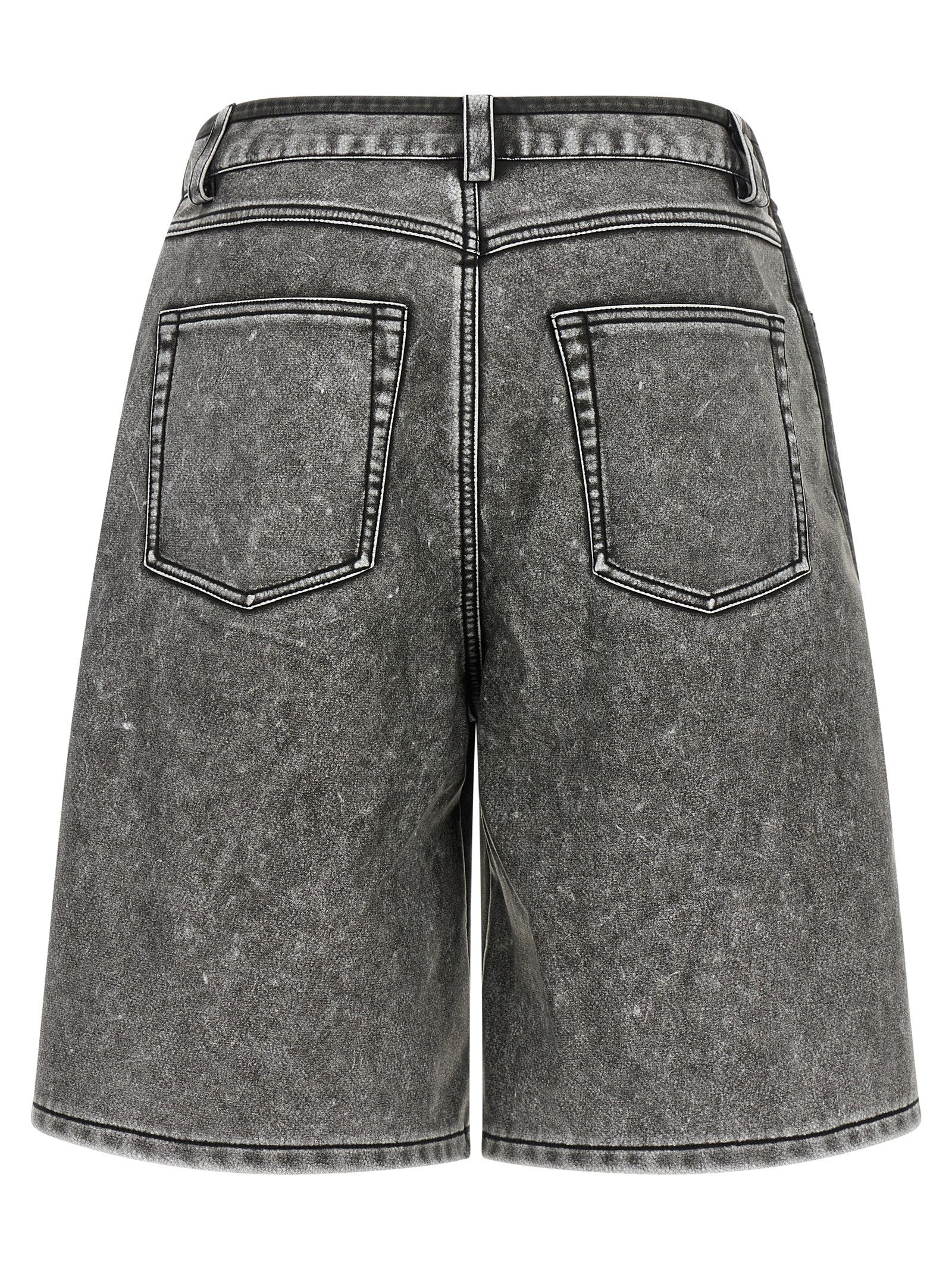 Diesel P-Arlor Bermuda Shorts — Gray, view 2