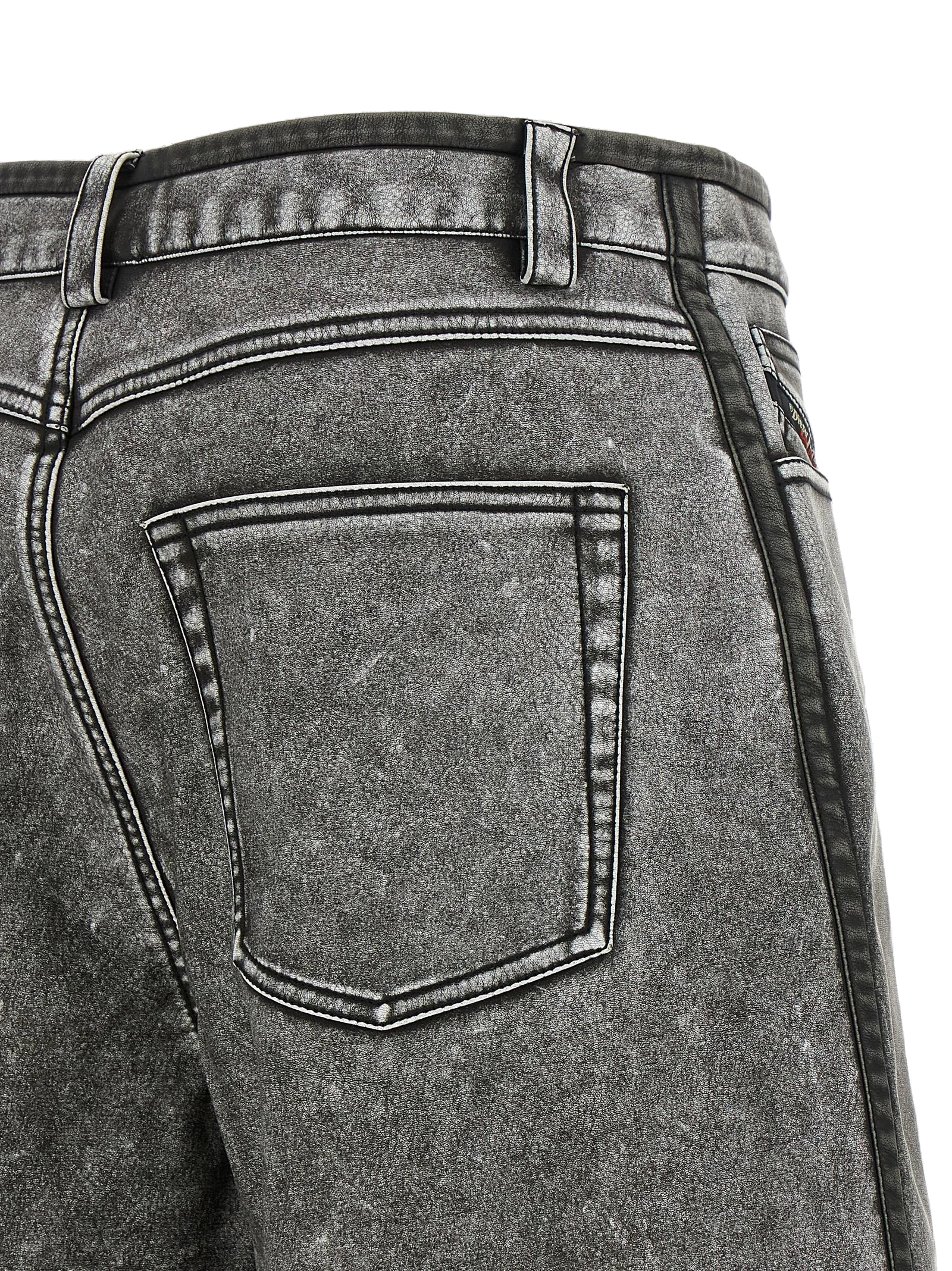 Diesel P-Arlor Bermuda Shorts — Gray, view 4
