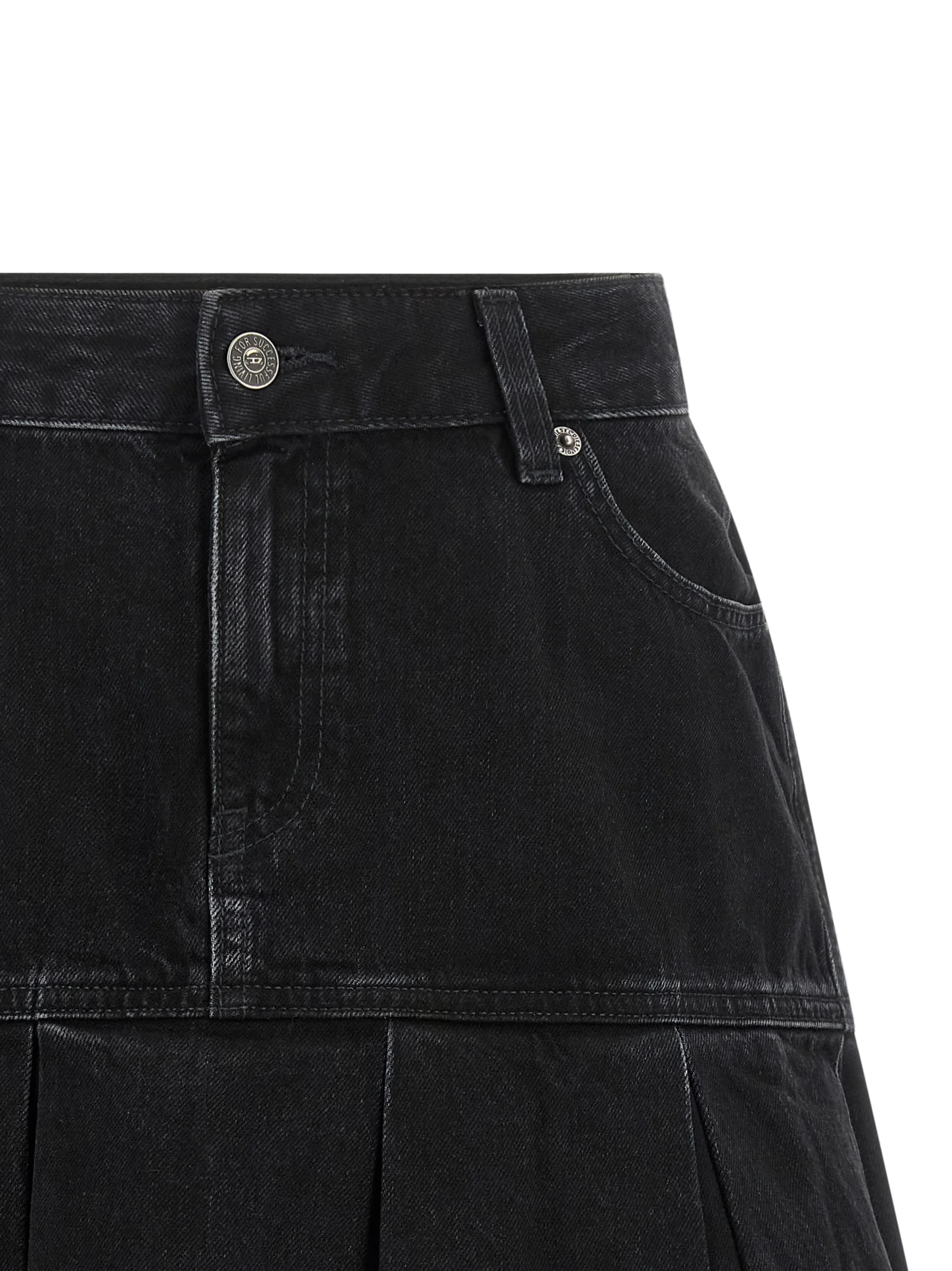 Diesel De-Reen Skirt — Blue, view 3