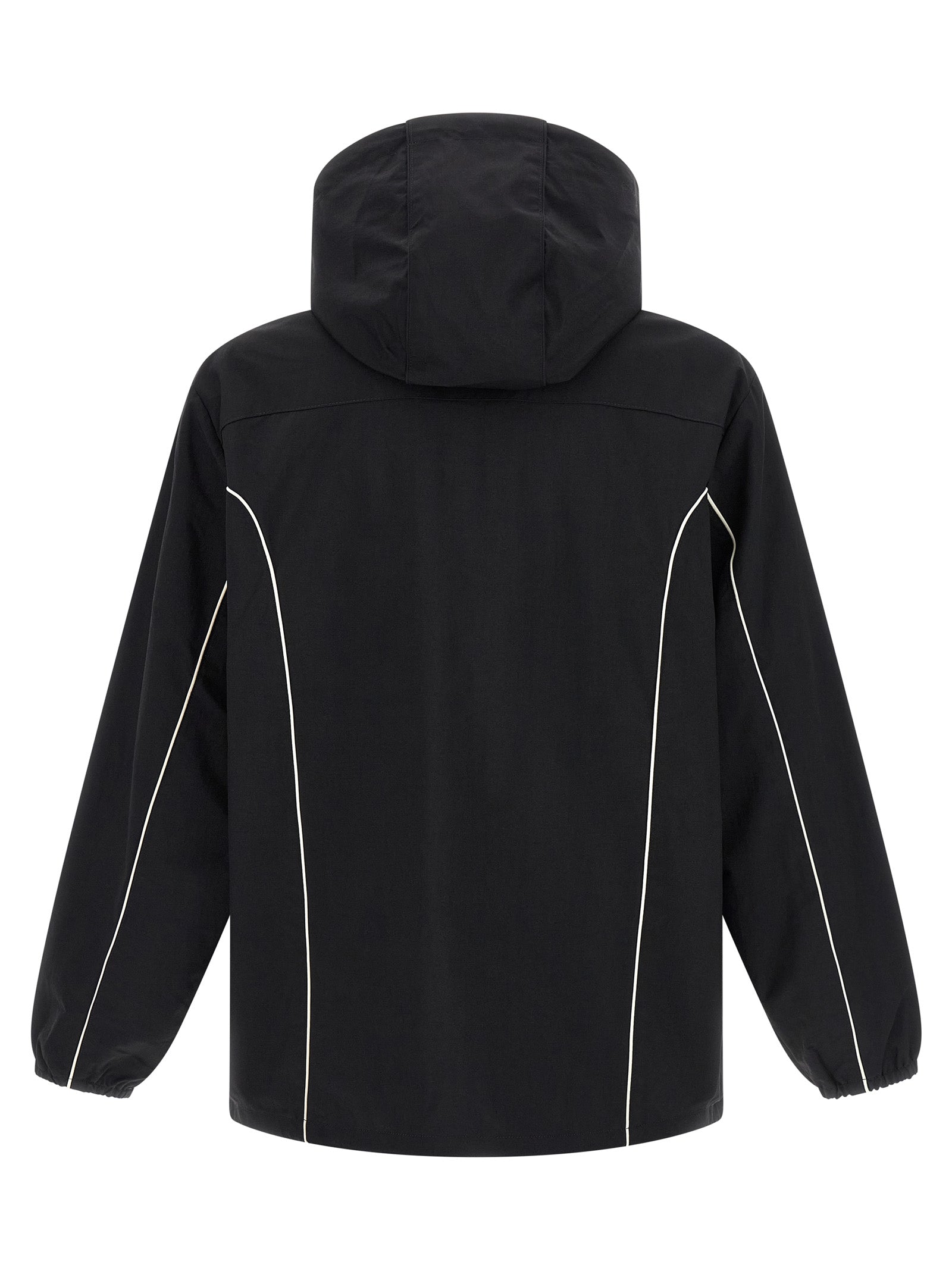 Diesel Polyamide Shell Jacket — Black, view 2