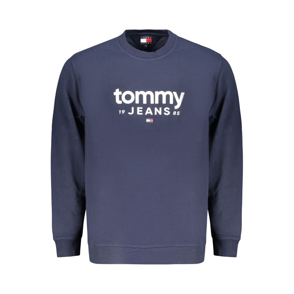 Tommy Hilfiger Logo-Print Cotton Sweatshirt — Blue by Tommy Hilfiger