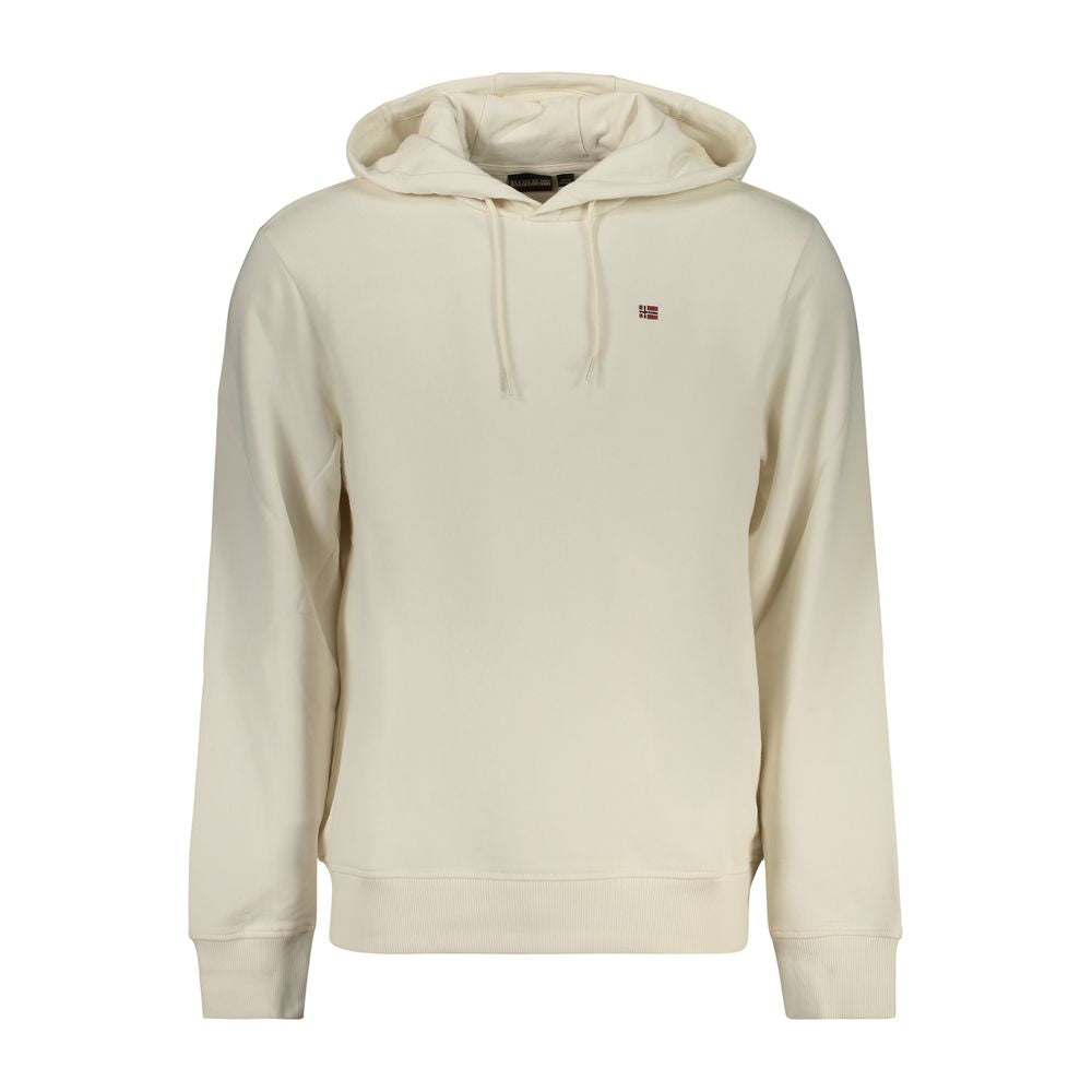 Napapijri Cotton Hoodie — White by Napapijri