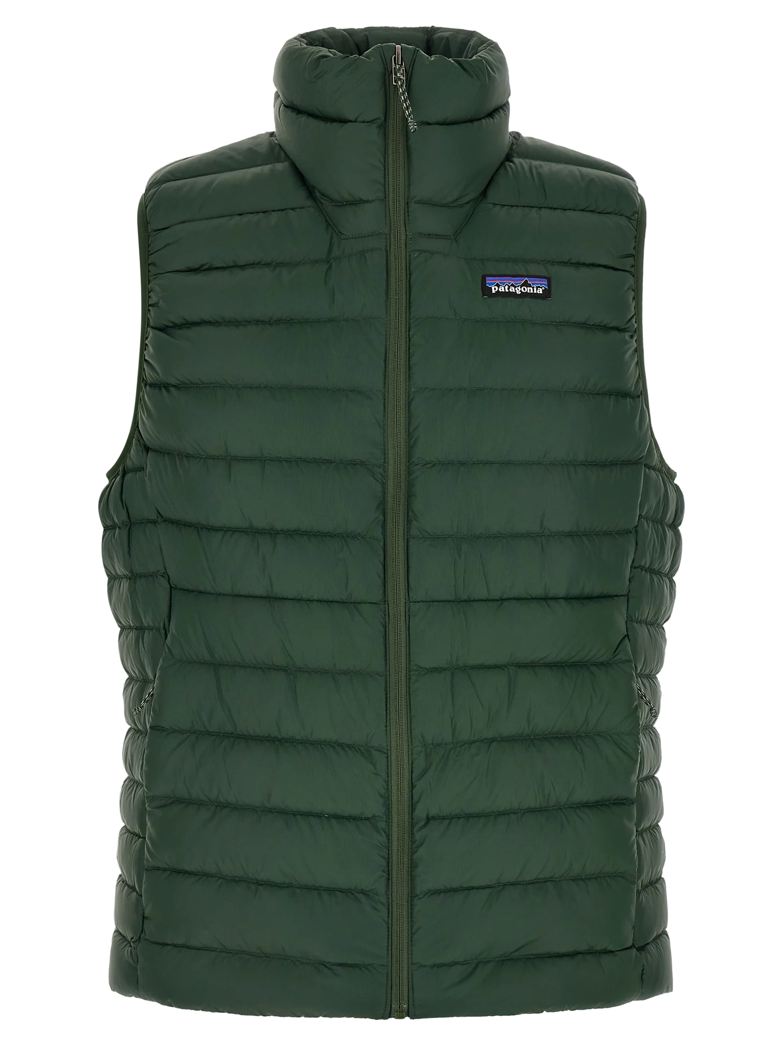 Patagonia Recycled Nylon 800 Fill Down Vest — Green by Patagonia