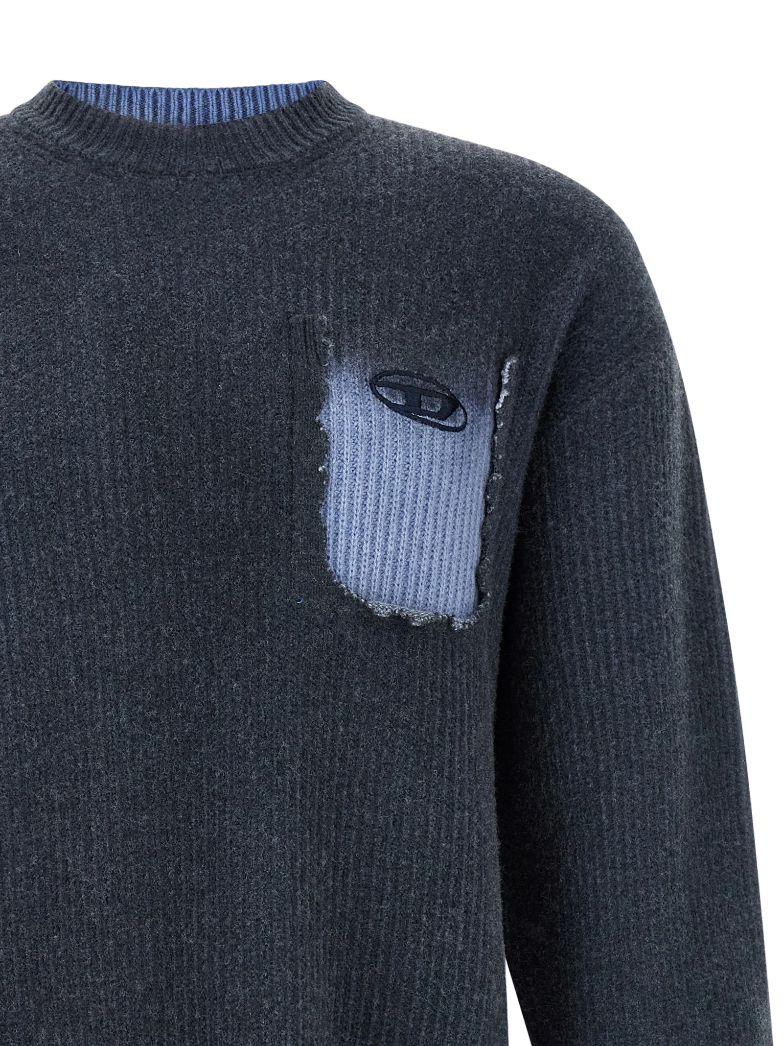 Diesel K-Pickler Sweater — Blue, view 3