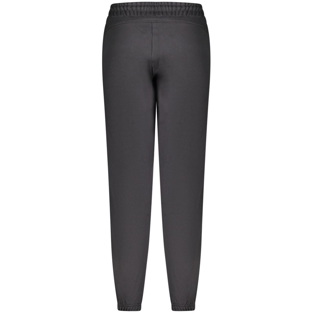 Napapijri Fleece Cotton Joggers — Black, view 2
