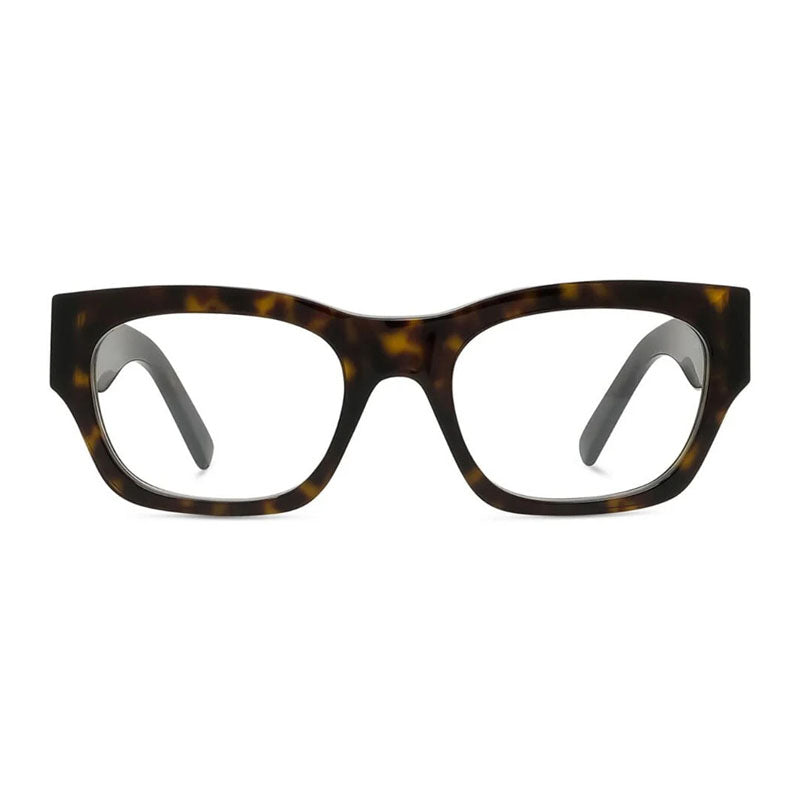 Givenchy GV50058I Tortoiseshell Rectangle Full Rim Eyeglasses — Brown, view 2