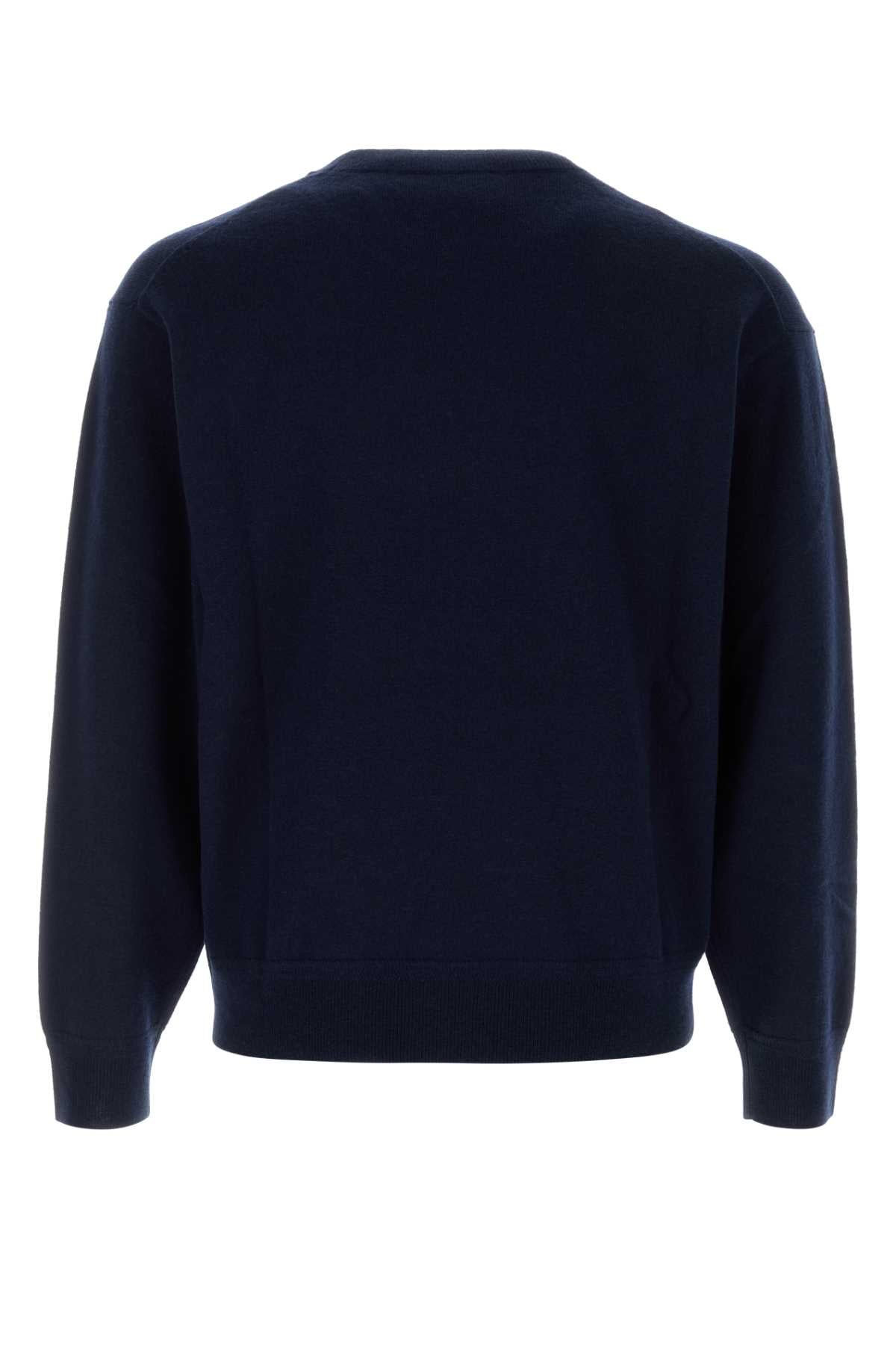 Kenzo Double K Jumper Sweater — Navy, view 2
