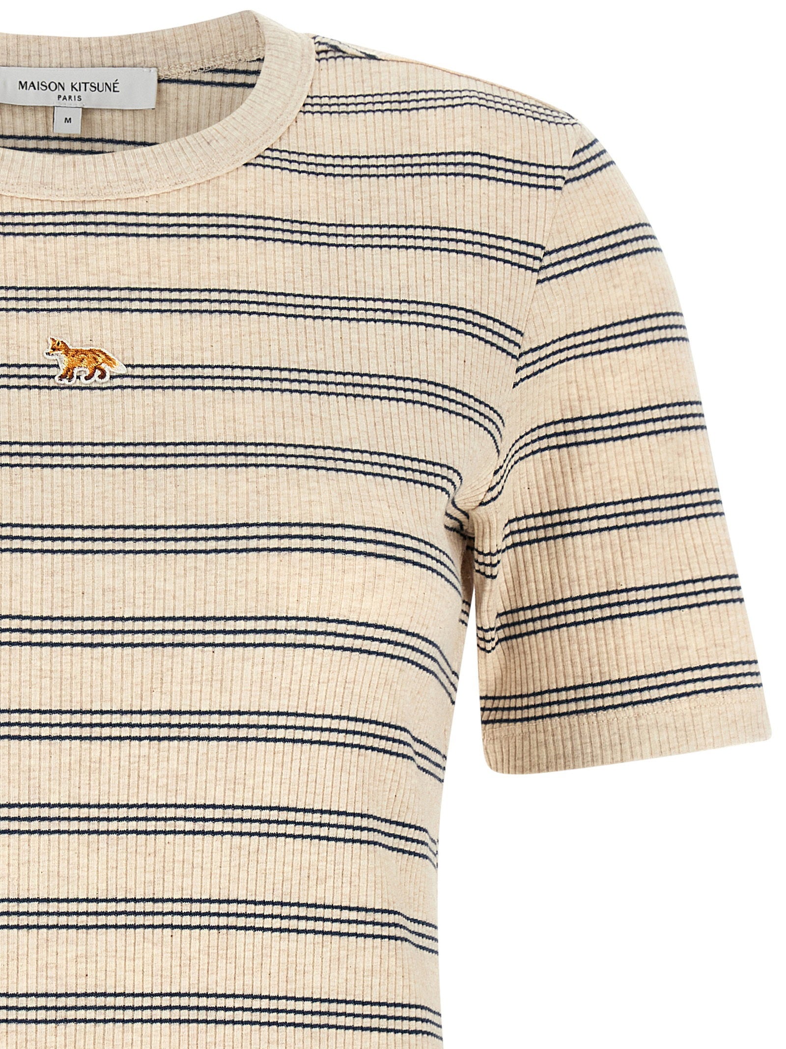 Maison Kitsuné Baby Fox T-shirt — Beige - S, view 3