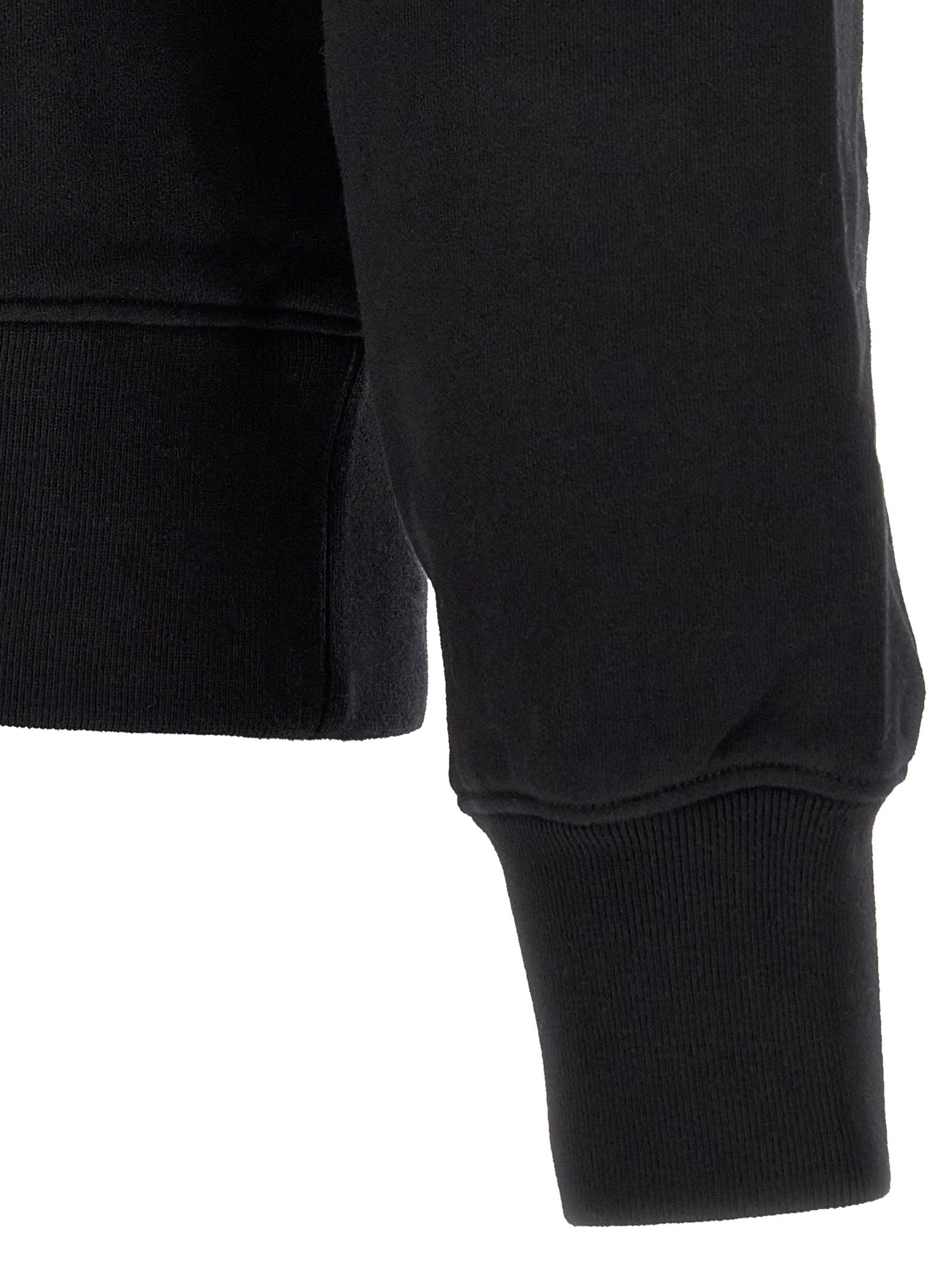 Maison Kitsuné Profile Fox Sweatshirt — Black - L, view 4