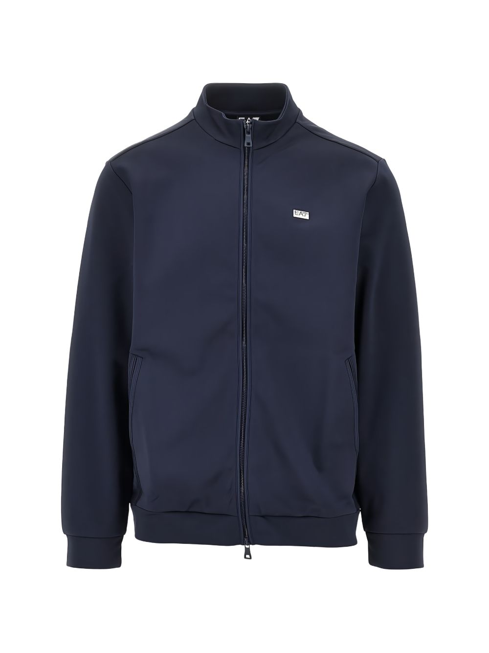 EA7 Logo-Plaque Track Sweatshirt — Navy by EA7