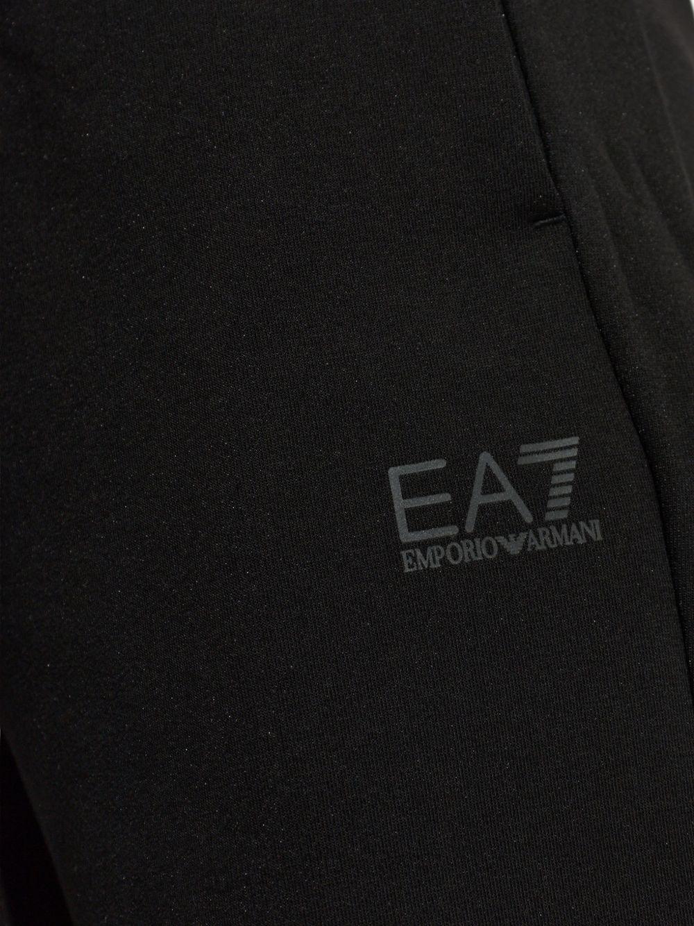 EA7 Logo-Print Joggers — Black, view 4