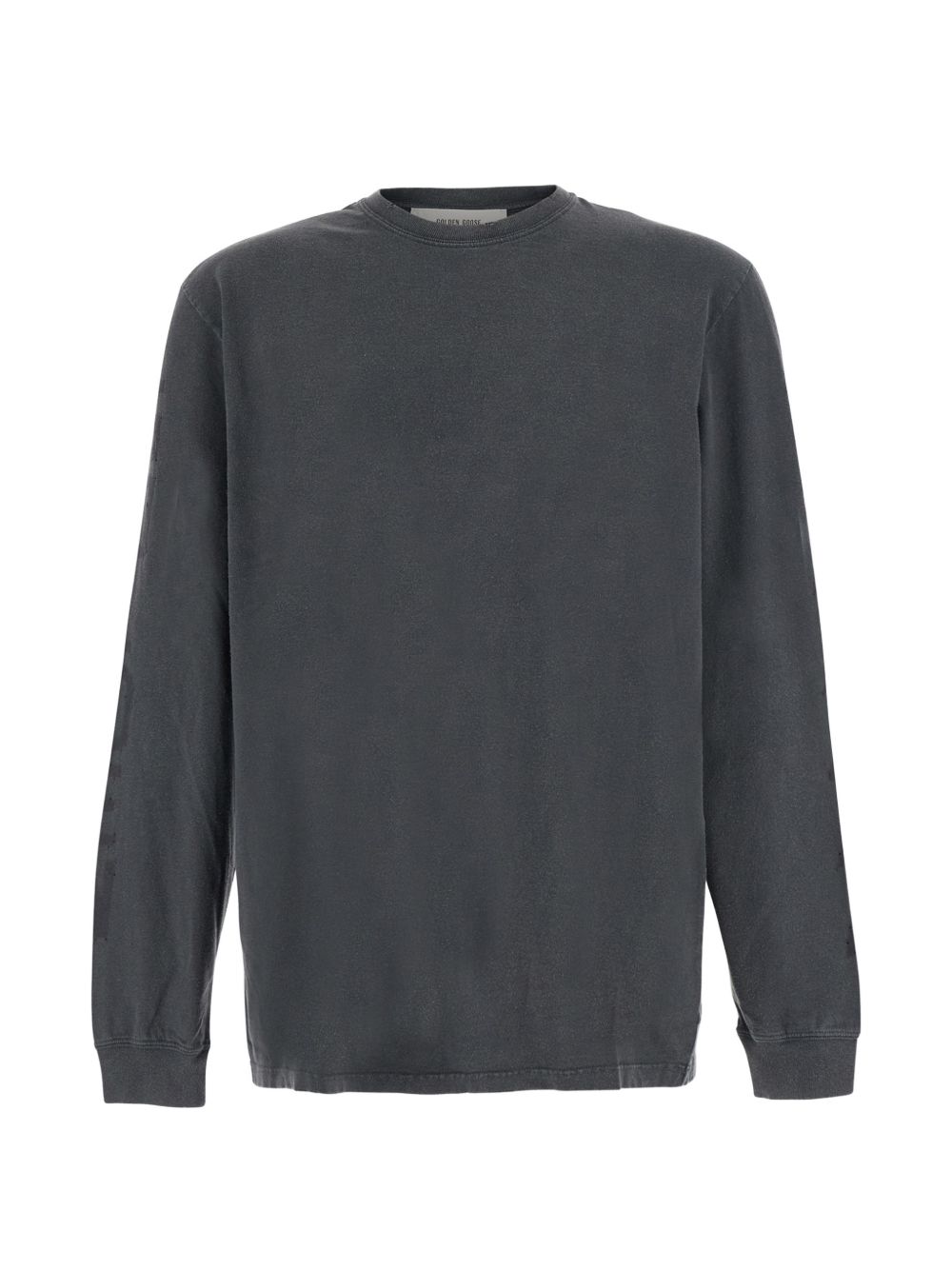 Golden Goose Vintage-Effect Logo T-Shirt — Anthracite by Golden Goose