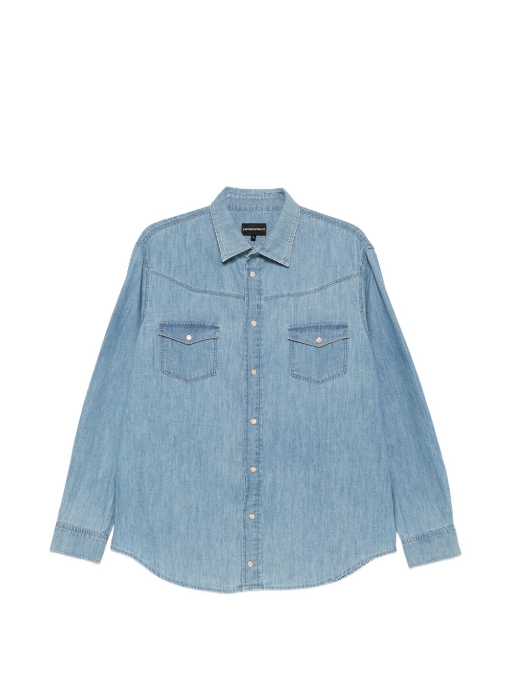 Emporio Armani Denim Shirt — Blue by Emporio Armani