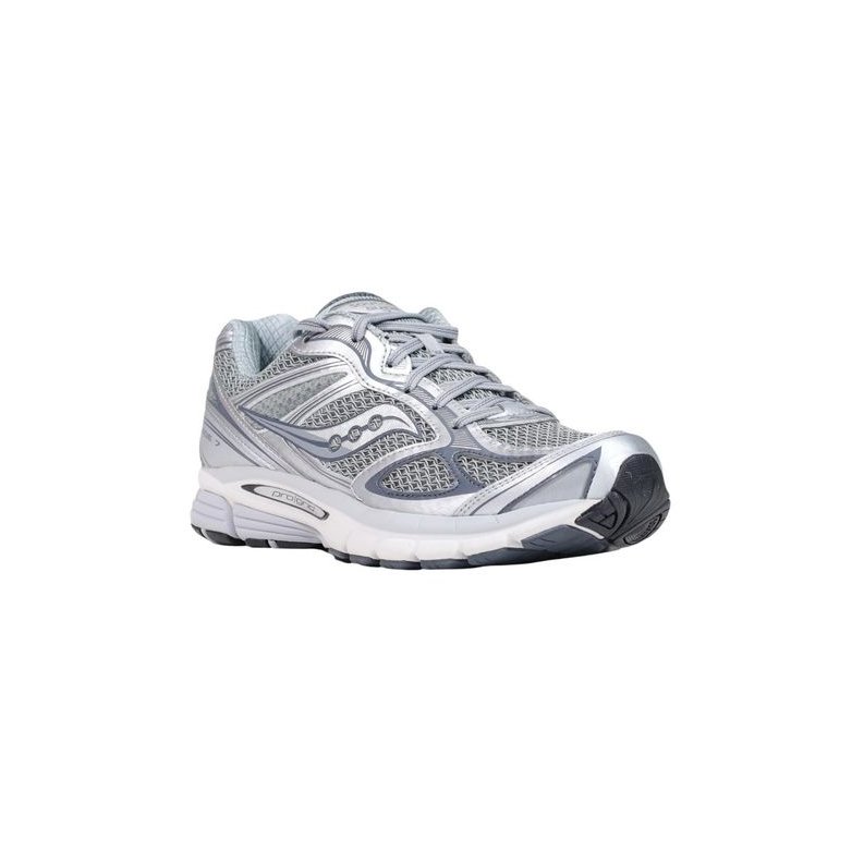 Saucony ProGrid Guide 7 Athletic Sneakers — Grey, view 2