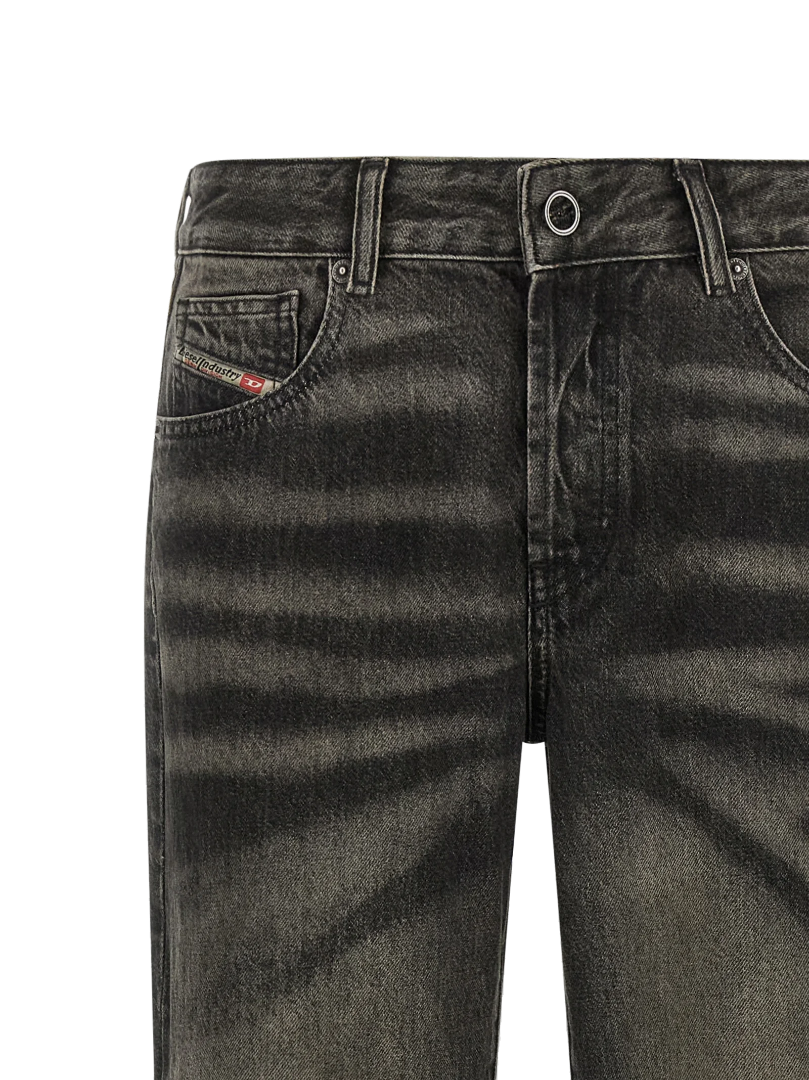 Diesel D-Liet-Fsj Jeans — Black, view 3