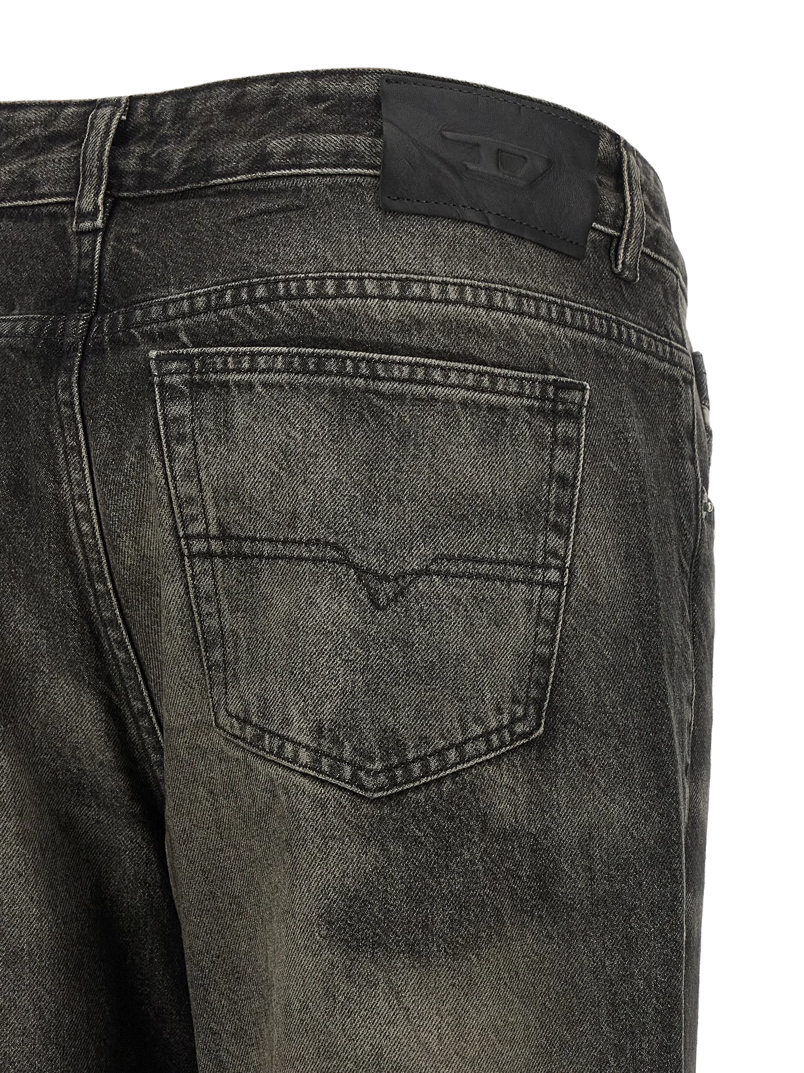 Diesel D-Liet-Fsj Jeans — Black, view 4