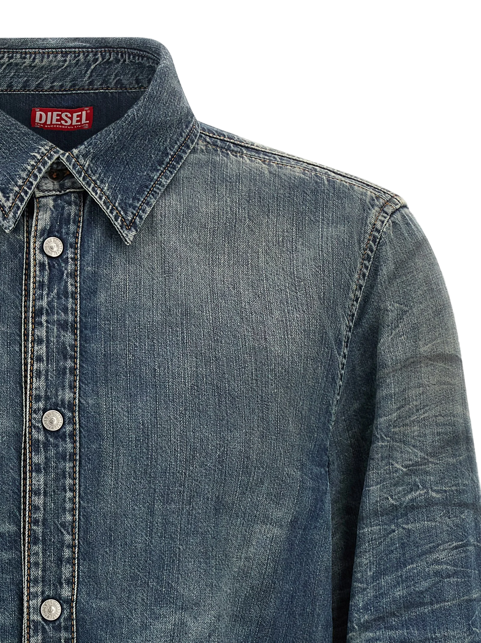 Diesel Shirt — Blue, view 3