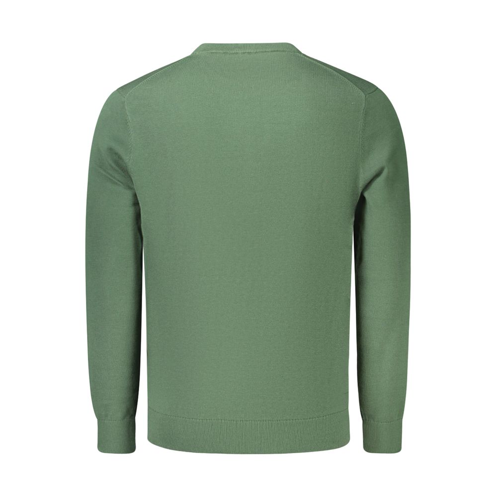 Timberland Cotton Crew Neck Sweater — Green, view 2