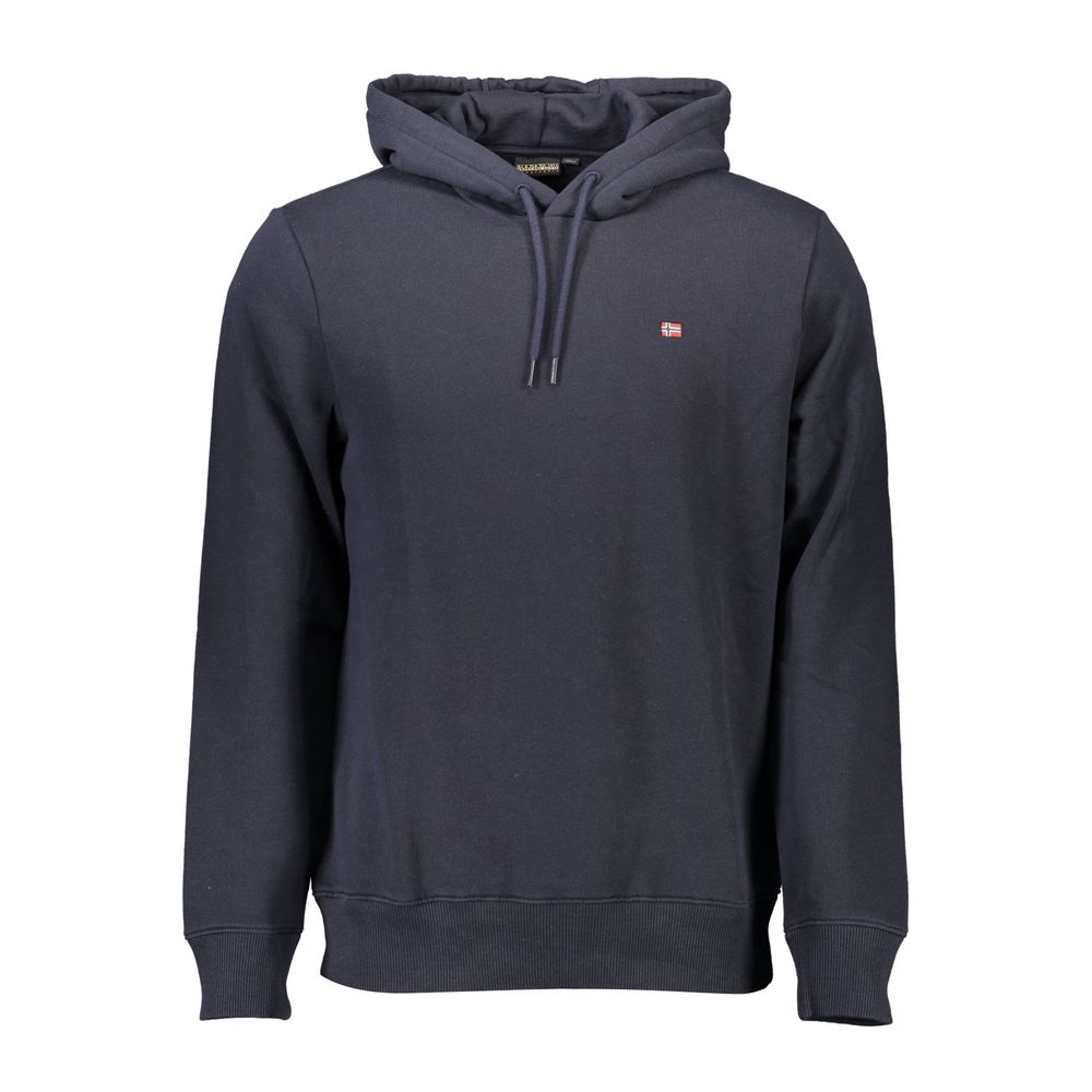 Napapijri Cotton-Blend Hoodie — Blue by Napapijri