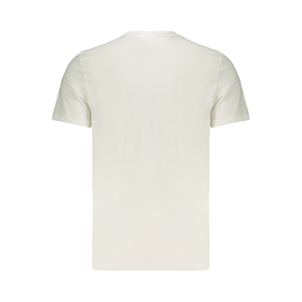Calvin Klein Logo-Print Cotton T-Shirt — White, view 2