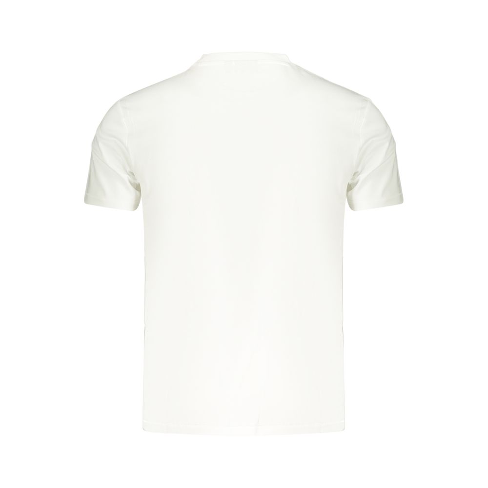 Napapijri Flag-Print Logo T-Shirt — White, view 2