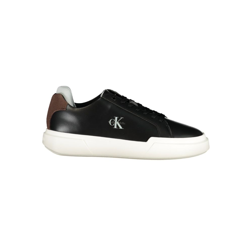 Calvin Klein Contrasting Colorblock Sneaker — Black by Calvin Klein